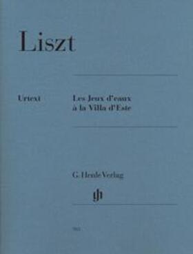 Herttrich |  Liszt, F: Jeux d'eaux à la Villa d'Este | Buch |  Sack Fachmedien