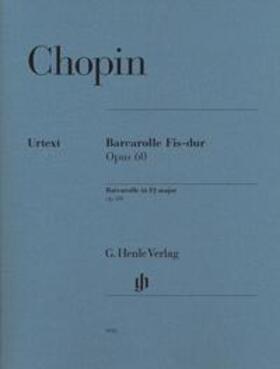 Chopin / Müllemann |  Barcarolle Fis-dur Opus 60 | Buch |  Sack Fachmedien