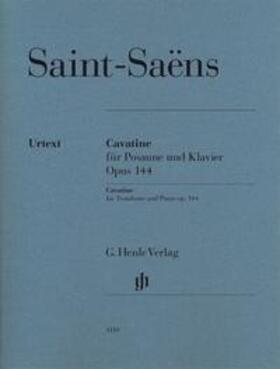 Rahmer |  Saint-Saens, C: Cavatine für Posaune und Klavier Opus 144 | Buch |  Sack Fachmedien