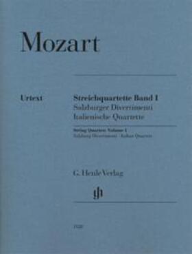 Seiffert |  Mozart, W: String Quartets Volume I/ Stimmen | Buch |  Sack Fachmedien