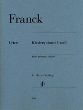 Franck / Heinemann |  Klavierquintett f-moll | Buch |  Sack Fachmedien
