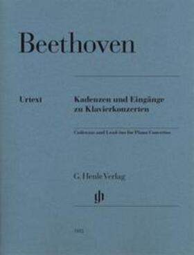 Loesti |  Beethoven, L: Kadenzen und Eingänge zu Klavierkonzerten | Buch |  Sack Fachmedien