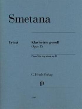Pospísil |  Smetana, B: Klaviertrio g-moll op. 15 | Buch |  Sack Fachmedien