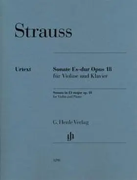 Krämer |  Richard Strauss - Violinsonate Es-dur op. 18 | Buch |  Sack Fachmedien