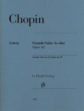 Chopin / Zimmermann |  Grande Valse As-dur op. 42 | Buch |  Sack Fachmedien