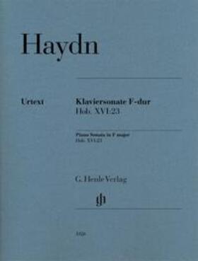 Haydn / Feder |  Klaviersonate F-dur Hob. XVI:23 | Buch |  Sack Fachmedien