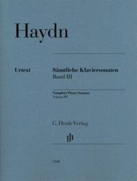 Feder |  Haydn, Joseph - Sämtliche Klaviersonaten Band III | Buch |  Sack Fachmedien
