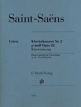 Saint-Saens / Jost |  Klavierkonzert  Nr. 2 g-moll op. 22 | Buch |  Sack Fachmedien