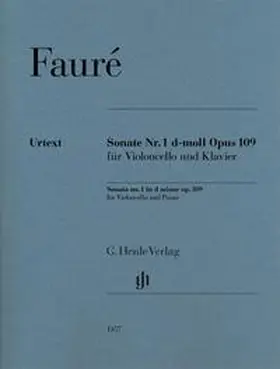 Kolb |  Gabriel Fauré - Violoncellosonate Nr. 1 d-moll op. 109 | Buch |  Sack Fachmedien