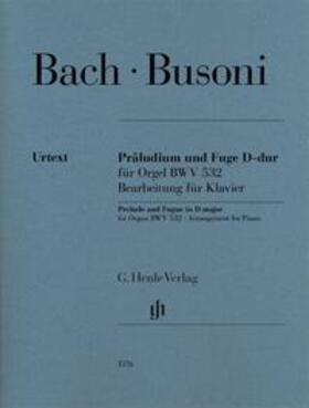 Scheideler / Schaper |  Ferruccio Busoni - Präludium und Fuge D-dur für Orgel BWV 532 (Johann Sebastian Bach) | Buch |  Sack Fachmedien