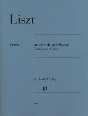 Jost |  Franz Liszt - Années de pèlerinage, Troisième Année | Buch |  Sack Fachmedien