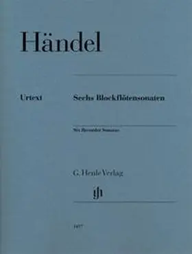 Scheideler / Schaper |  Georg Friedrich Händel - Sechs Blockflötensonaten | Buch |  Sack Fachmedien