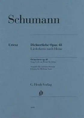 Ozawa |  Dichterliebe op. 48 (Mittlere Stimme) | Buch |  Sack Fachmedien