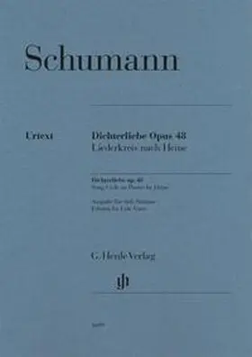 Ozawa |  Schumann, Robert - Dichterliebe op. 48 (Tiefe Stimme) | Buch |  Sack Fachmedien