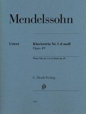 Herttrich |  Mendelssohn Bartholdy, Felix - Klaviertrio Nr. 1 d-moll op. 49 | Buch |  Sack Fachmedien