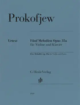 Czolbe |  Sergej Prokofjew - Fünf Melodien op. 35a | Buch |  Sack Fachmedien