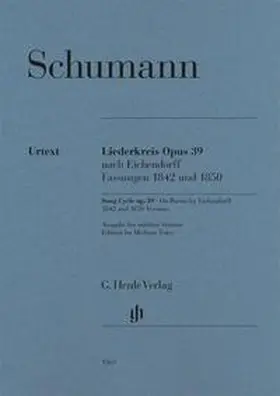 Ozawa |  Robert Schumann - Liederkreis op. 39, nach Eichendorff, Fassungen 1842 und 1850 | Buch |  Sack Fachmedien