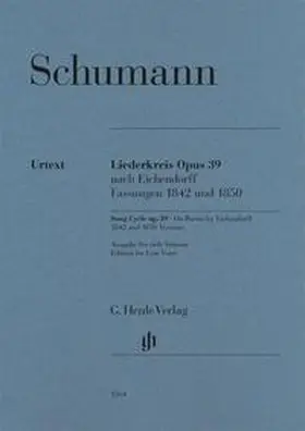 Ozawa |  Robert Schumann - Liederkreis op. 39, nach Eichendorff, Fassungen 1842 und 1850 | Buch |  Sack Fachmedien