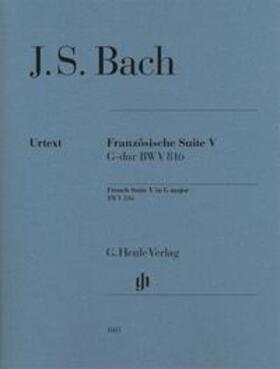 Scheideler |  Johann Sebastian Bach - Französische Suite V G-dur BWV 816 | Buch |  Sack Fachmedien