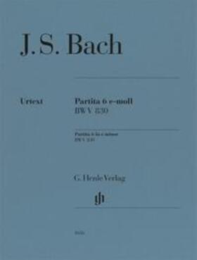 Scheideler |  Johann Sebastian Bach - Partita Nr. 6 e-moll BWV 830 | Buch |  Sack Fachmedien