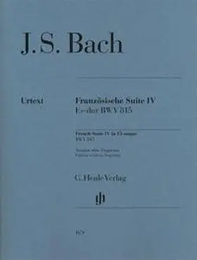 Scheideler |  Johann Sebastian Bach - Französische Suite IV Es-dur BWV 815 | Buch |  Sack Fachmedien