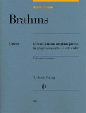 Brahms / Hewig-Tröscher |  At the Piano - Brahms | Buch |  Sack Fachmedien