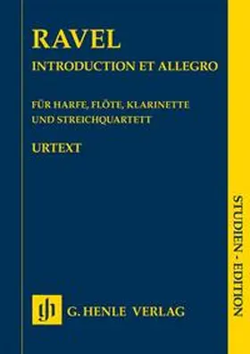 Ravel / Jost |  Introduction et Allegro für Harfe, Flöte, Klarinette und Streichquartett | Buch |  Sack Fachmedien