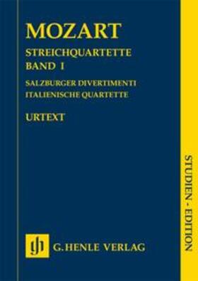 Seiffert |  Mozart, W: String Quartets Volume I/ Studien-Ed. | Buch |  Sack Fachmedien