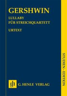 Gershwin / Gertsch |  Lullaby für Streichquartett SE, Titel | Buch |  Sack Fachmedien