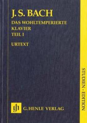 Bach / Heinemann |  Das Wohltemperierte Klavier Teil I HN 9014 | Buch |  Sack Fachmedien