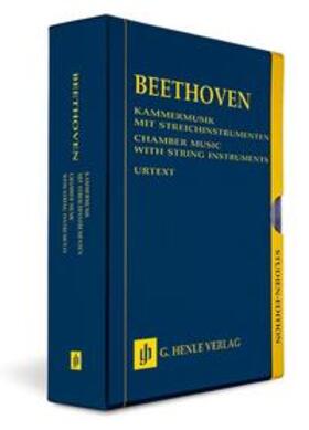 Cadenbach / Kurth / Levin |  Ludwig van Beethoven - Kammermusik mit Streichinstrumenten - 13 Bände im Schuber | Buch |  Sack Fachmedien