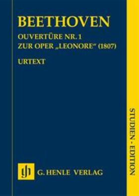 Beethoven / Lühning |  Ouvertüre Nr. 1 zur Oper "Leonore" (1807) SE | Buch |  Sack Fachmedien