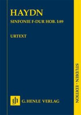 Haydn / Friesenhagen |  Sinfonie F-dur Hob. I:89 SE | Buch |  Sack Fachmedien