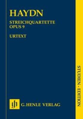Feder |  Joseph Haydn - Streichquartette Heft II op. 9 | Buch |  Sack Fachmedien