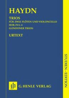 Friesenhagen |  Joseph Haydn - Trios Hob. IV:1-4 für zwei Flöten und Violoncello (Londoner Trios) | Buch |  Sack Fachmedien