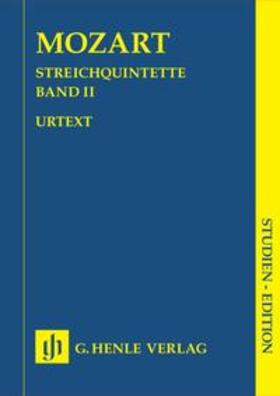 Herttrich / Seiffert |  Wolfgang Amadeus Mozart - Streichquintette, Band II | Buch |  Sack Fachmedien