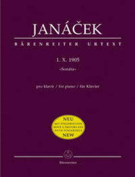 Kundera / Burghauser |  1. X. 1905 für Klavier "Sonata" | Buch |  Sack Fachmedien