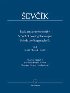 Ševcík / Foltýn |  Schule der Bogentechnik op. 2 | Buch |  Sack Fachmedien