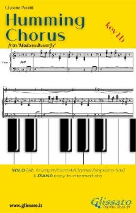Puccini |  Humming Chorus -  Bb Solo instr. and Piano (Key Eb) | eBook | Sack Fachmedien