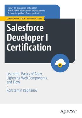 Kapitanov |  Salesforce Developer I Certification | Buch |  Sack Fachmedien