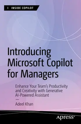 Khan |  Introducing Microsoft Copilot for Managers | Buch |  Sack Fachmedien