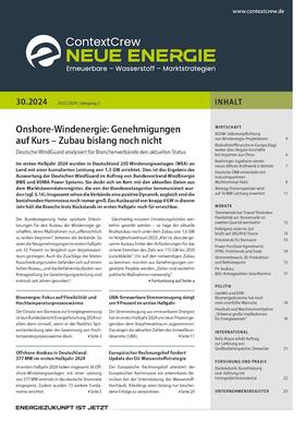 Dr. Stefan Preiß, Daniela Sassanelli |  ContextCrew Neue Energie | Zeitschrift |  Sack Fachmedien