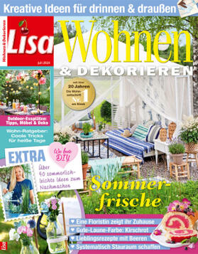  Lisa - Wohnen & Dekorieren | Zeitschrift |  Sack Fachmedien