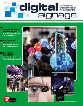 digital signage | Zeitschrift |  Sack Fachmedien