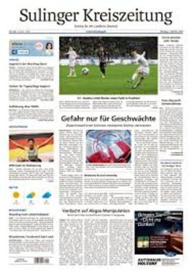 Sulinger Kreiszeitung | Kreiszeitung Verlagsgesellschaft | Zeitschrift | sack.de