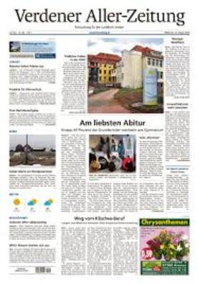 Verdener Aller-Zeitung | Kreiszeitung Verlagsgesellschaft | Zeitschrift | sack.de