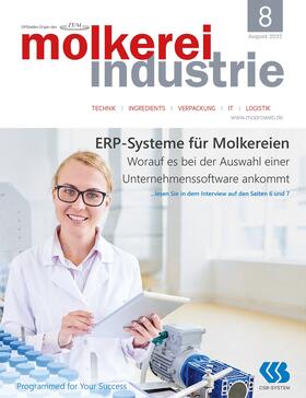  Molkerei Industrie | Zeitschrift |  Sack Fachmedien