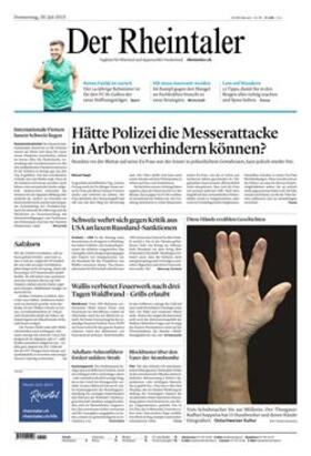 Der Rheintaler | Galledia Fachmedien | Zeitschrift | sack.de