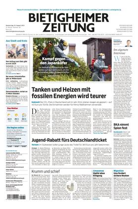 Bietigheimer Zeitung | Druck- und Verlagsgesellschaft Bietigheim | Zeitschrift | sack.de