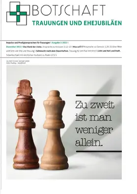  Botschaft Trauungen | Zeitschrift |  Sack Fachmedien